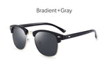 Semi Rimless Polarized Sunglasses