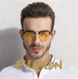 Semi Rimless Polarized Sunglasses