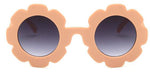 Flower Round UV400 Sunglasses