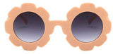 Flower Round UV400 Sunglasses