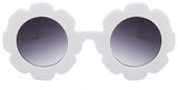 Flower Round UV400 Sunglasses