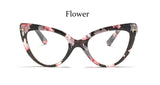 Cat Eye Oversized Eyeglasses
