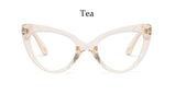 Cat Eye Oversized Eyeglasses
