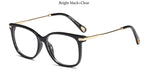 Square Transparent Glasses Eyeglasses