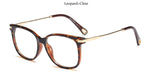 Square Transparent Glasses Eyeglasses