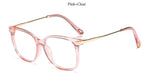 Square Transparent Glasses Eyeglasses