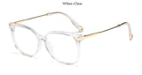 Square Transparent Glasses Eyeglasses