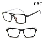 Unisex Transparent Frame Eyeglasses